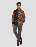 Arjuna Weda Rainbow Batik Body Fit Shirt Men's Iteman