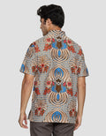 Arjuna Weda Hem Body Fit Batik Mahkota Raja Pria