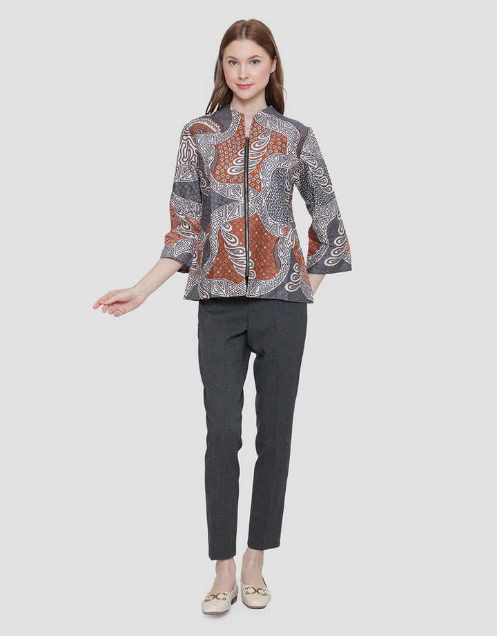 Arjuna Weda Sekar Tetes Banyu Women's Batik Blouse