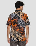 Arjuna Weda Hem Body Fit Batik Pelangi Iteman Pria