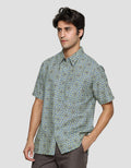 Adikusuma Hem Body Fit Batik Modern Pria