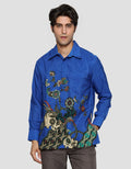 Adikusuma Regular Fit Batik Bunga Rantai Kemeja Pria