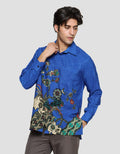 Adikusuma Regular Fit Batik Bunga Rantai Kemeja Pria
