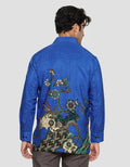 Adikusuma Regular Fit Batik Bunga Rantai Kemeja Pria