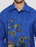 Adikusuma Regular Fit Batik Bunga Rantai Kemeja Pria