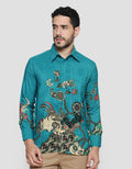 Adikusuma Regular Fit Batik Bunga Rantai Kemeja Pria