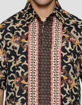 Adikusuma Hem Regular Fit Batik Wulu Kembang Pria