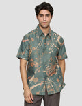Adikusuma Batik Gajah Ulin 34 Hem Body Fit Pria