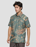 Adikusuma Batik Gajah Ulin 34 Hem Body Fit Pria
