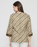 Adikusuma Women's Parang Centung Batik Blouse