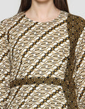 Adikusuma Women's Parang Centung Batik Blouse