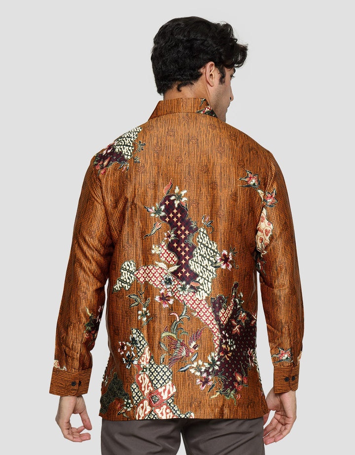 Adikusuma Kemeja Regular Fit batik Bunga Sekar Pria