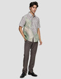 Adikusuma Batik Gajah Ulin 38 Hem Body Fit Pria