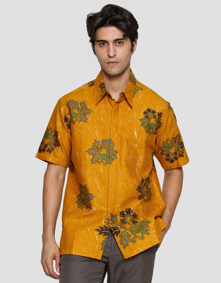 Adikusuma Batik Gajah Ulin 34 Hem Body Fit Pria