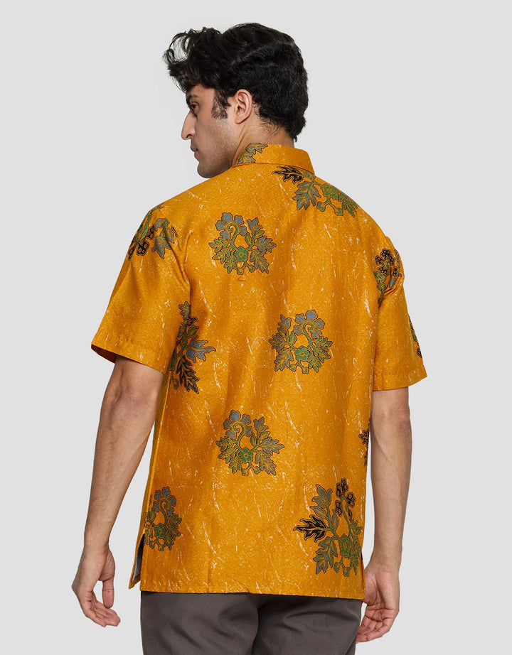 Adikusuma Batik Gajah Ulin 34 Hem Body Fit Pria