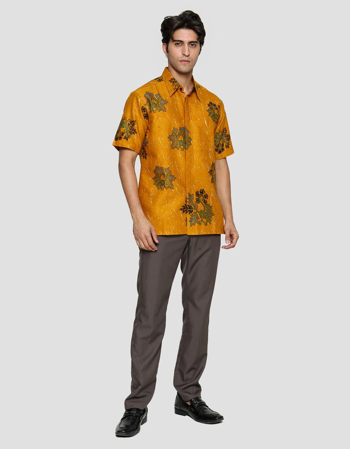 Adikusuma Batik Gajah Ulin 34 Hem Body Fit Pria
