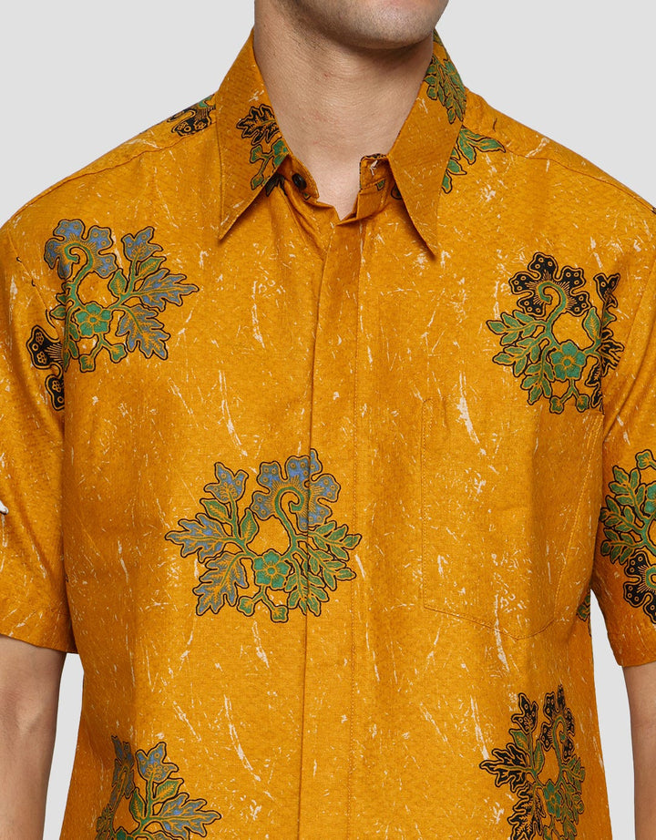 Adikusuma Batik Gajah Ulin 34 Hem Body Fit Pria