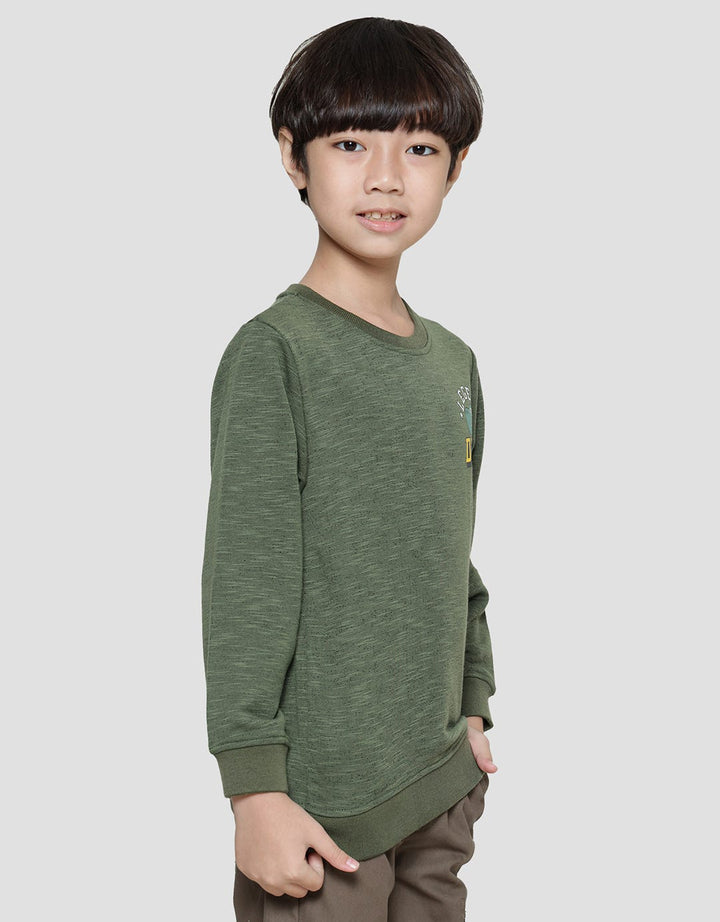Little M Dino Legend Sweater Anak Laki-laki