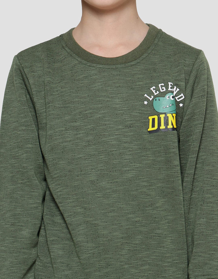 Little M Dino Legend Sweater Anak Laki-laki
