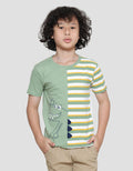Little M Cut N Sewn Dino Kaos Lengan Pendek Anak Laki-laki