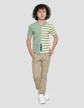 Little M Cut N Sewn Dino Kaos Lengan Pendek Anak Laki-laki