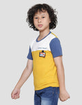Little M Cut N Sewn Aplikasi Kaos Lengan Pendek Anak Laki-Laki
