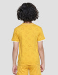 Little M Dino Kaos Lengan Pendek Anak Laki-laki