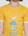 Little M Dino Kaos Lengan Pendek Anak Laki-laki