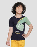Little M Roar App Boys Short Sleeve T-Shirt