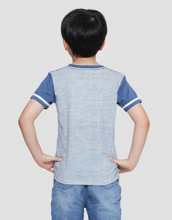 Little M Tri Dino Kaus Anak Laki-laki