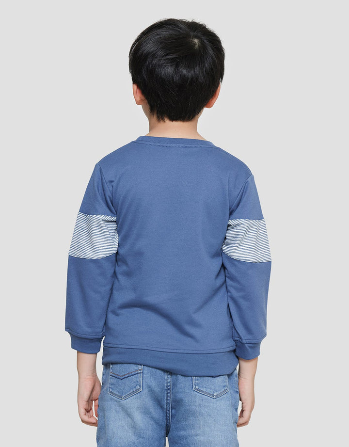 Little M Roar Cut N Sewn Boys Sweater Applique