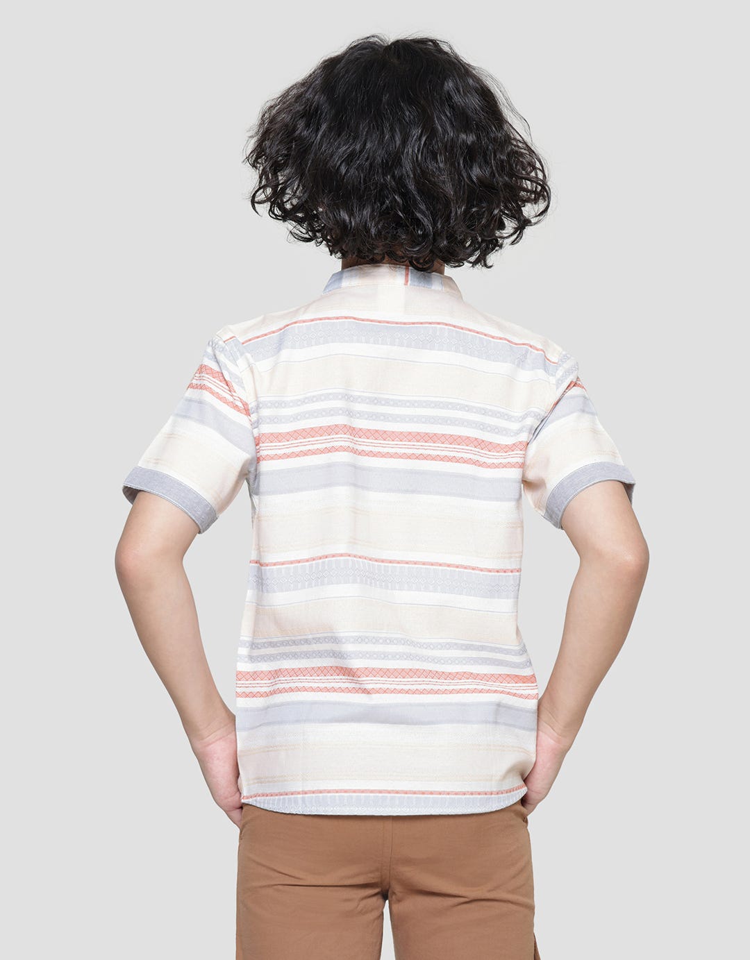 Little M Casual Dobby Short Sleeve Koko for Boys