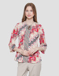 Arjuna Weda Lereng Kawung Women's Batik Blouse