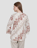 Arjuna Weda Lereng Kawung Women's Batik Blouse