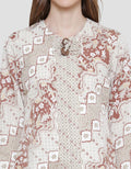 Arjuna Weda Lereng Kawung Women's Batik Blouse