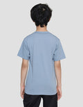 Nevada Anime Olimpic Takewondo Logo Kaos Anak Laki-laki