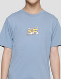 Nevada Anime Olimpic Takewondo Logo Kaos Anak Laki-laki