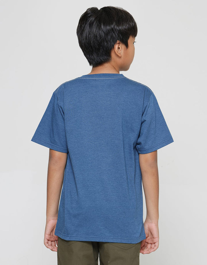 Nevada Kaos Lengan Pendek Anak Laki-laki Print Square Camo