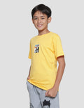 Nevada Kaos Lengan Pendek Print Logo Anime Anak Laki-laki