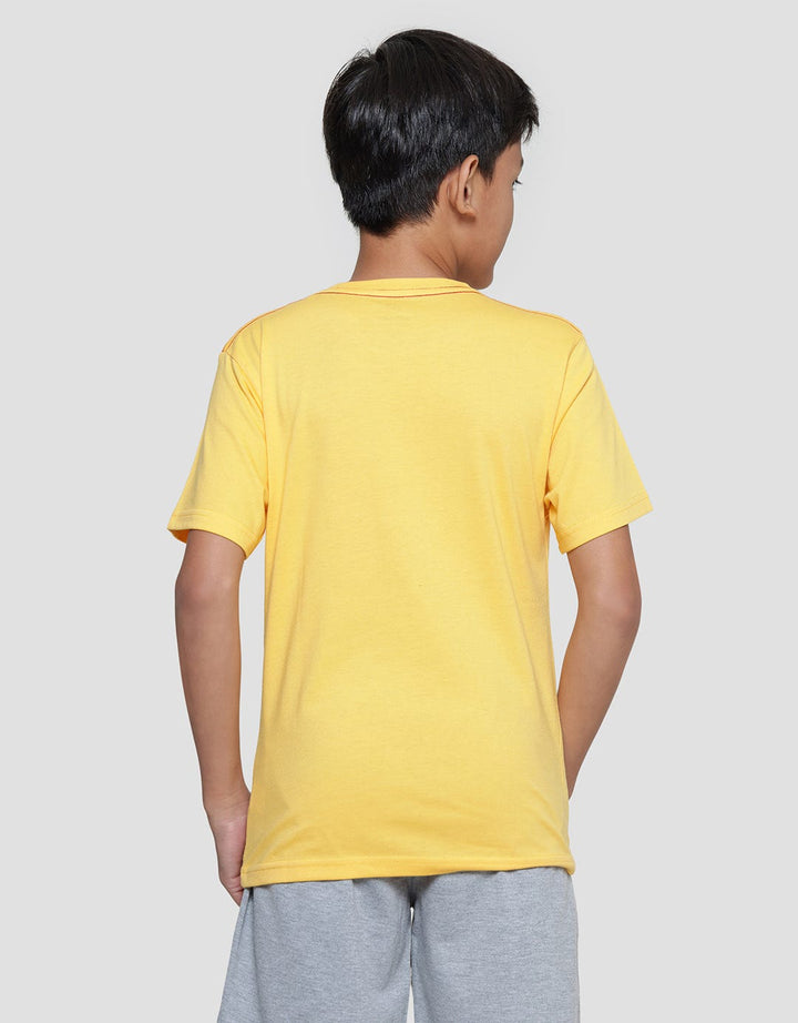 Nevada Kaos Lengan Pendek Print Logo Anime Anak Laki-laki
