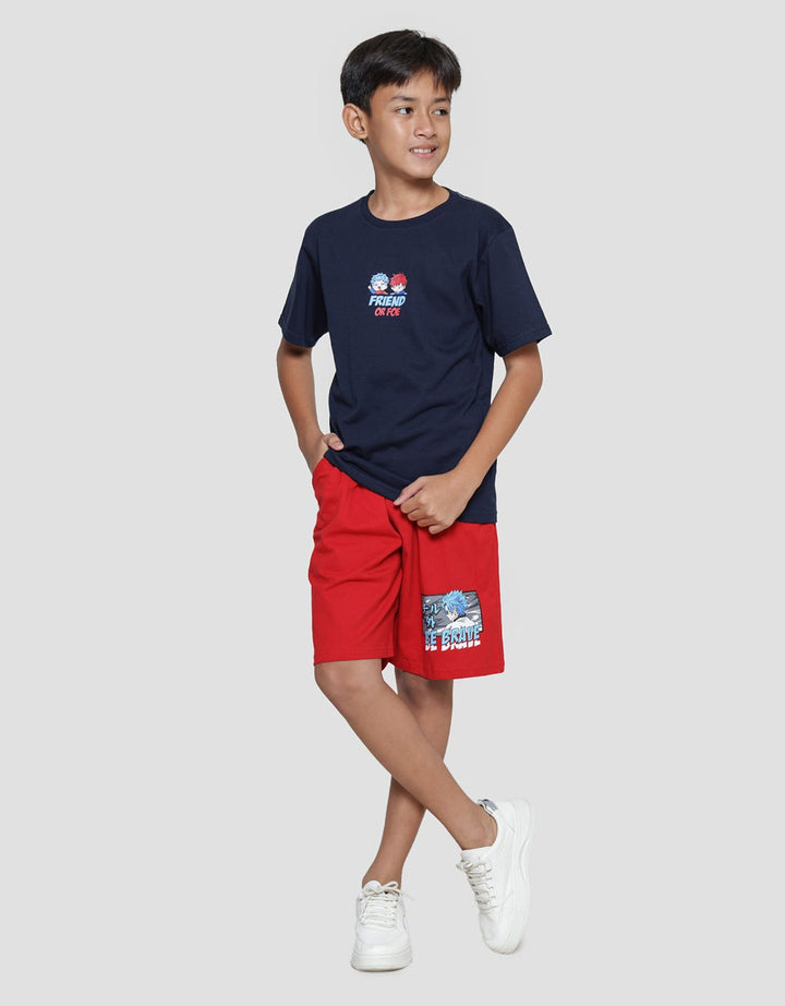 Nevada Chibby Anime Kaos Anak Laki-laki