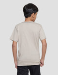 Nevada Kaos Lengan Pendek Print Logo Chibby Anime Anak Laki-laki