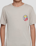 Nevada Kaos Lengan Pendek Print Logo Chibby Anime Anak Laki-laki