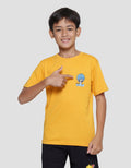 Nevada Kaos Lengan Pendek Print Logo Chibby Anime Anak Laki-laki