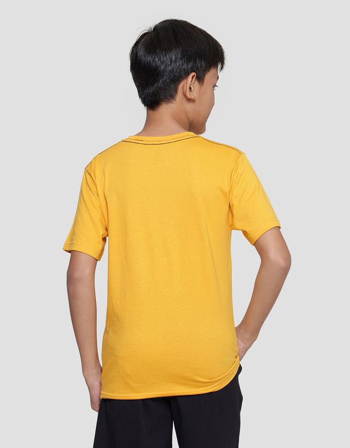 Nevada Kaos Lengan Pendek Print Logo Chibby Anime Anak Laki-laki