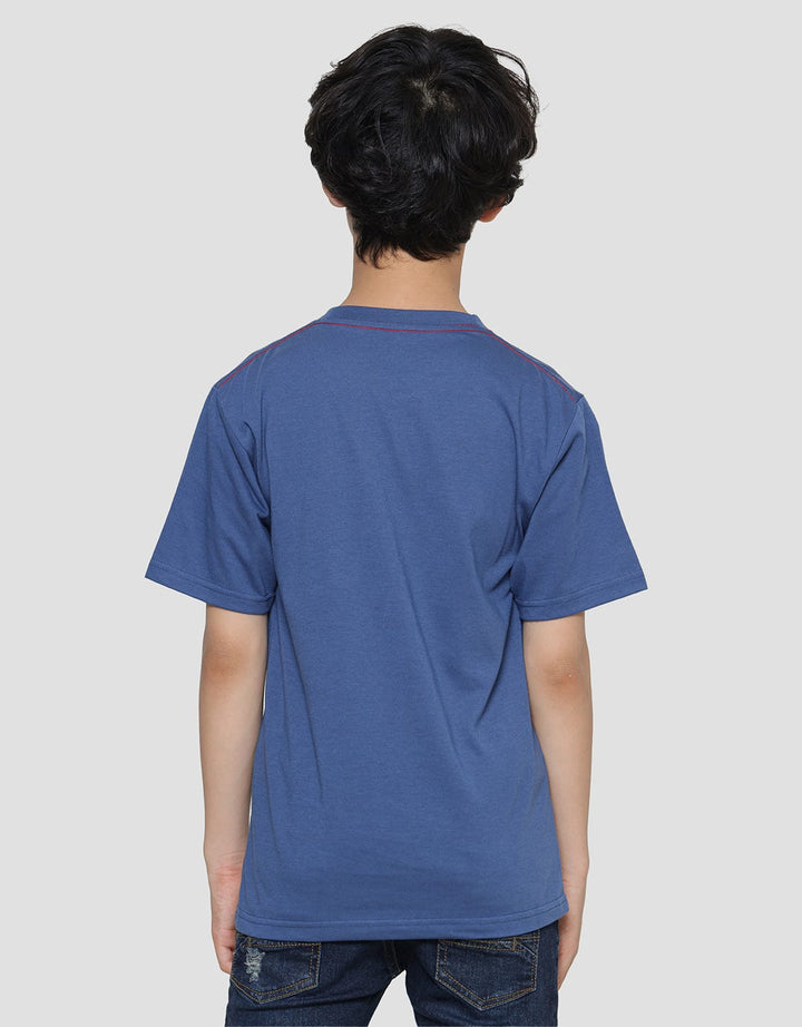 Nevada Print Rubic Game Kaos Lengan Pendek Anak Laki-Laki