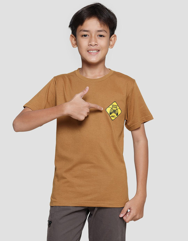 Nevada Logo Print Boys T-Shirt