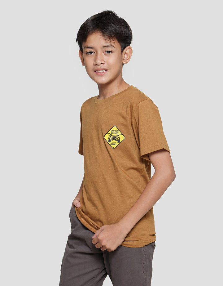 Nevada Logo Print Boys T-Shirt