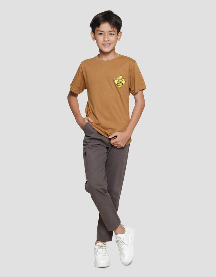 Nevada Logo Print Boys T-Shirt