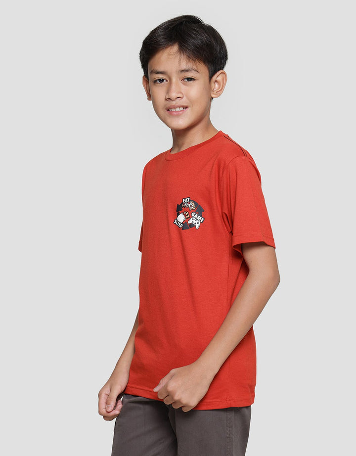 Nevada Boys Logo Print T-Shirt